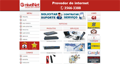 Desktop Screenshot of nivelnet.com.br